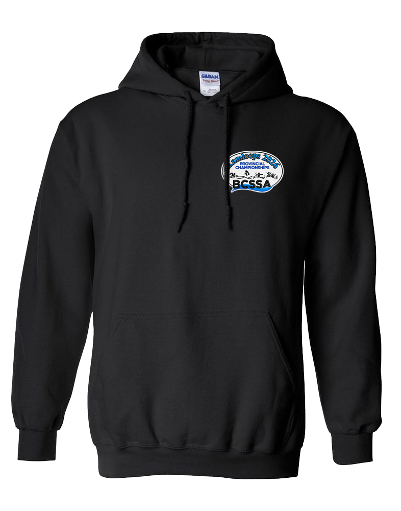 2026 BCSSA Provincial Championships Premium EMBROIDERED Hoodie - Left Crest
