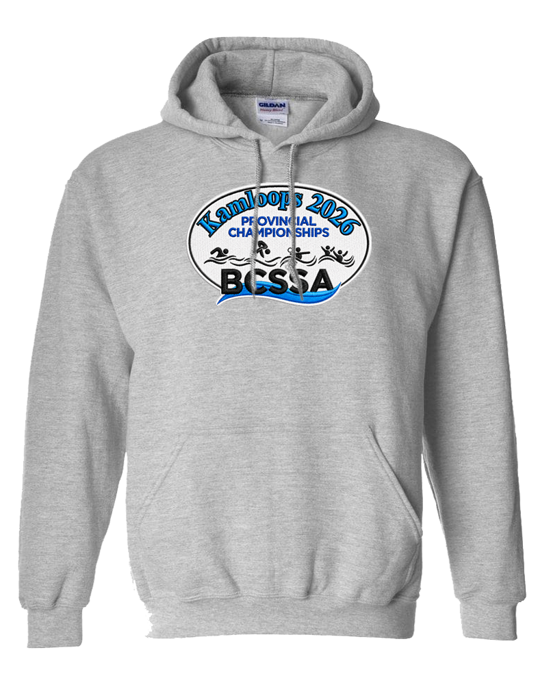 2026 BCSSA Provincial Championships Premium EMBROIDERED Hoodie - Full Front