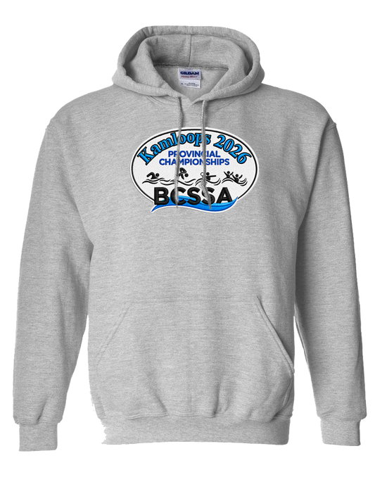 2026 BCSSA Provincial Championships Premium EMBROIDERED Hoodie - Full Front