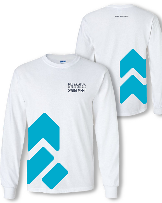 2026 Mel Zajac Invitational Swim Meet Long Sleeve T-Shirt