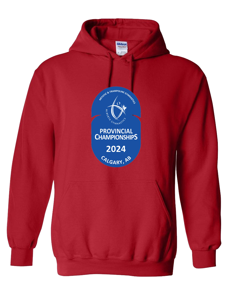 2024 AGF Artistic and Trampoline Gymnastics Provincial Championships Hooded Sweatshirt