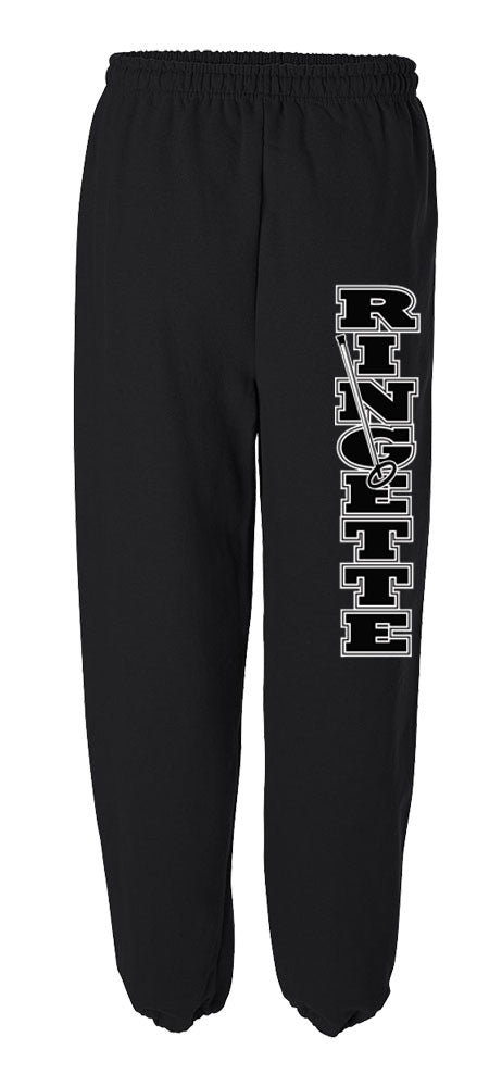 Ringette with Stick and Ring Sweatpants