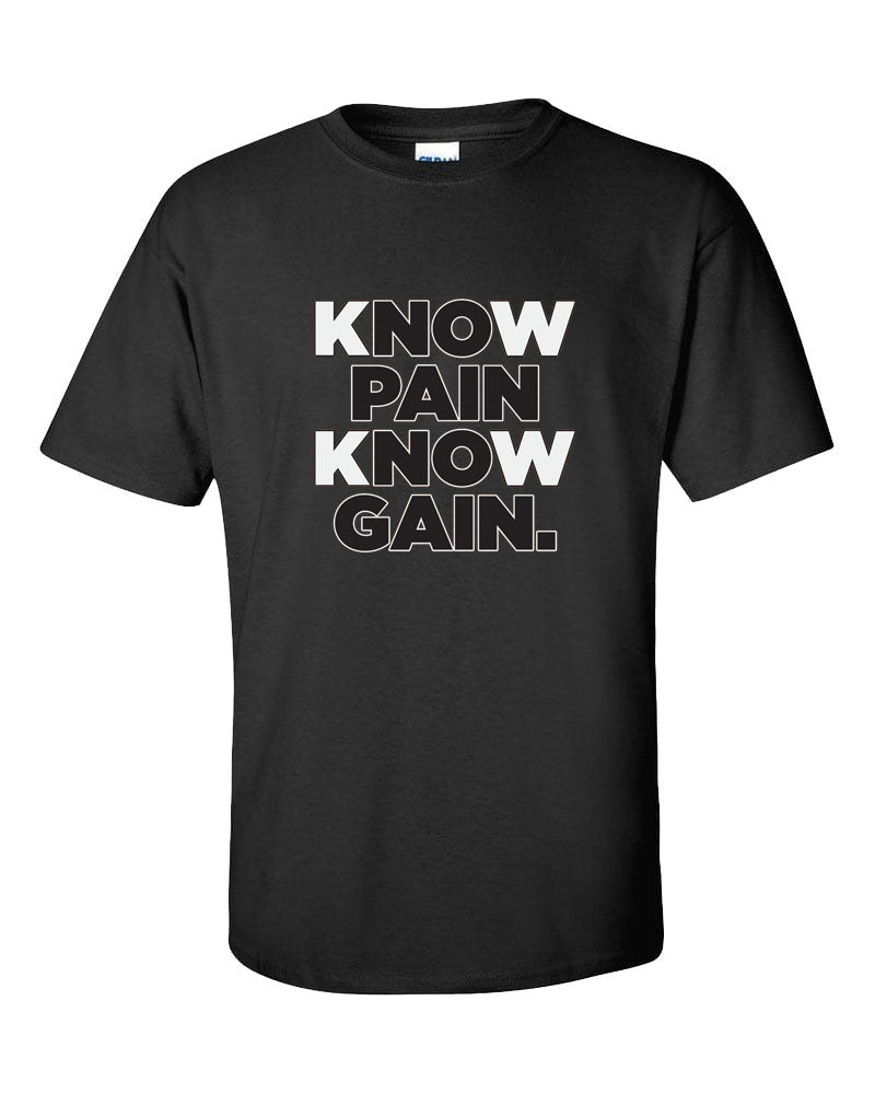 No Pain No Gain Short Sleeve T-Shirt
