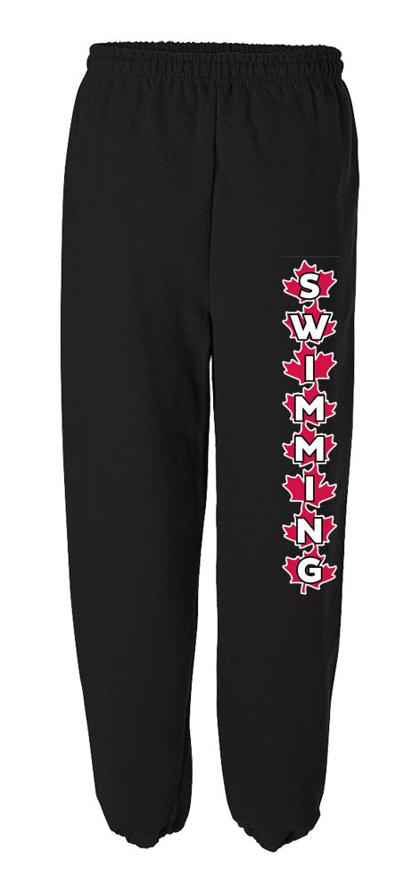 Swimming Maple Leaf Sweatpants