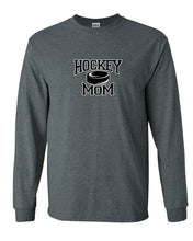 Hockey Mom With Puck Long Sleeve T-Shirt