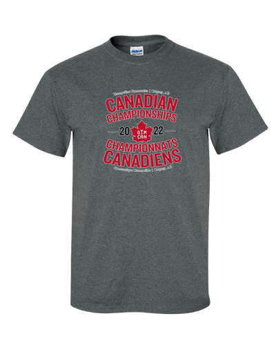 2022 Trampoline Gymnastics Canadian Championships T-Shirt with Names on the Back