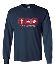 Eat Sleep Hockey Long Sleeve T-Shirt