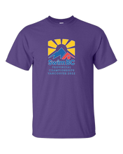 2022 Swim BC Provincial Championships T-Shirt with Names on the Back