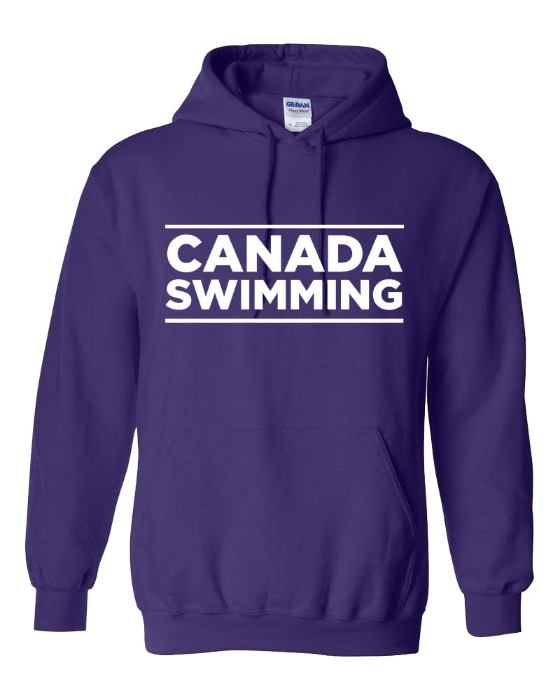 Canada Swimming Hooded Sweatshirt