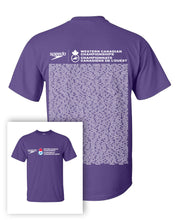 Swim Canada Westerns 2018 Short Sleeve T-Shirt With Names On Back
