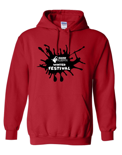 2023 Alberta Winter Festival North Hooded Sweatshirt with Names on Back