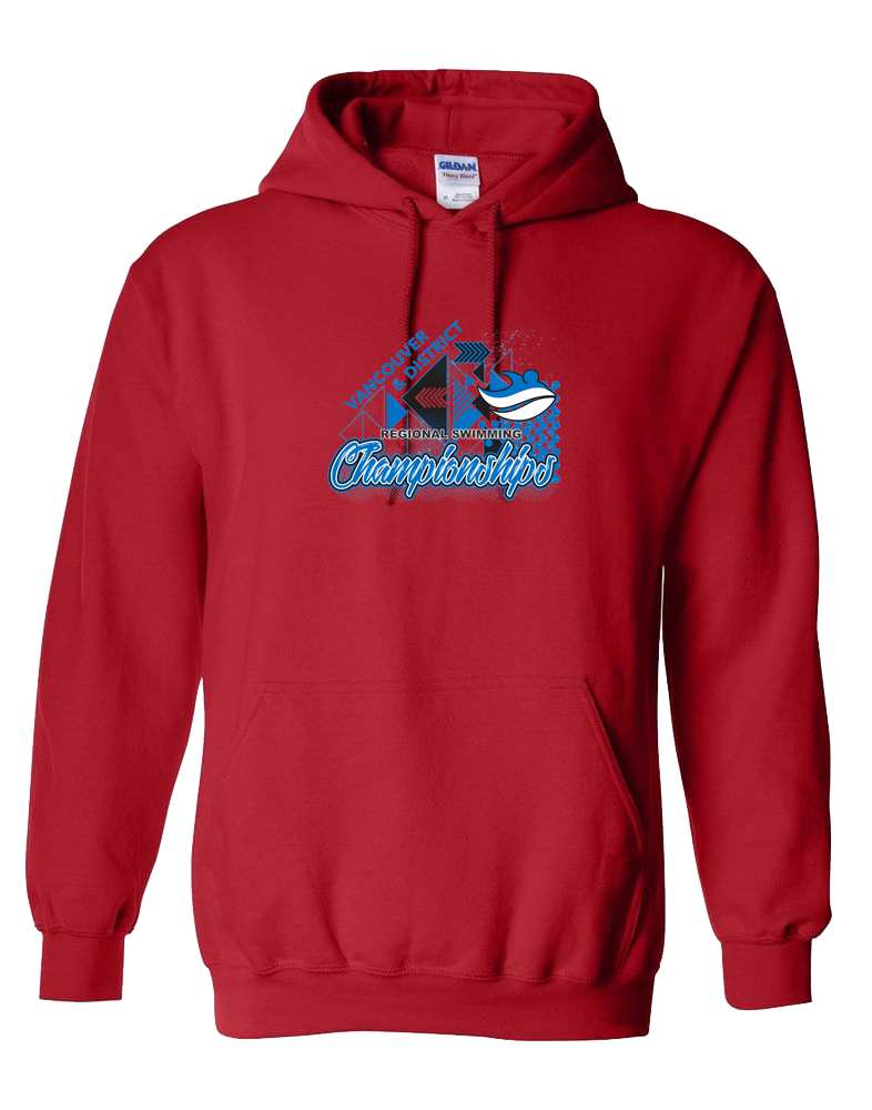 2022 Vancouver and District Regional Swimming Championships Hooded Sweatshirt