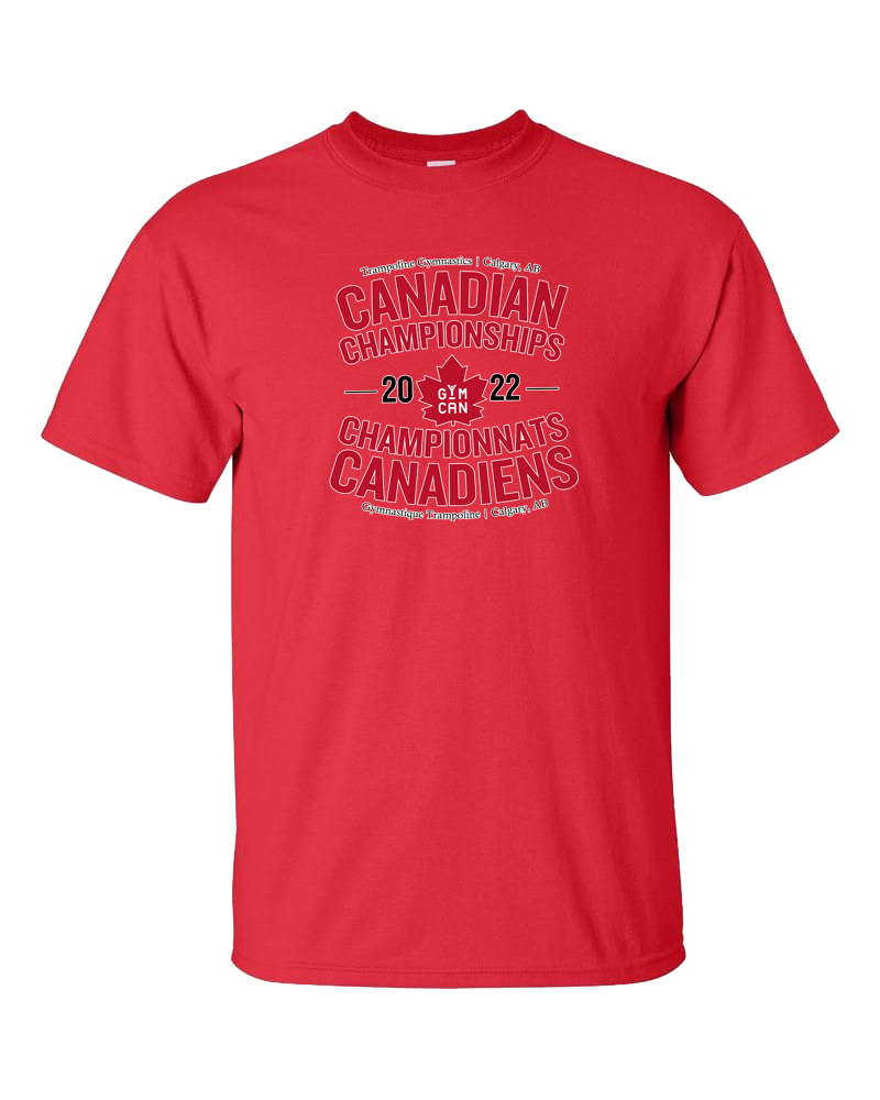 2022 Trampoline Gymnastics Canadian Championships T-Shirt