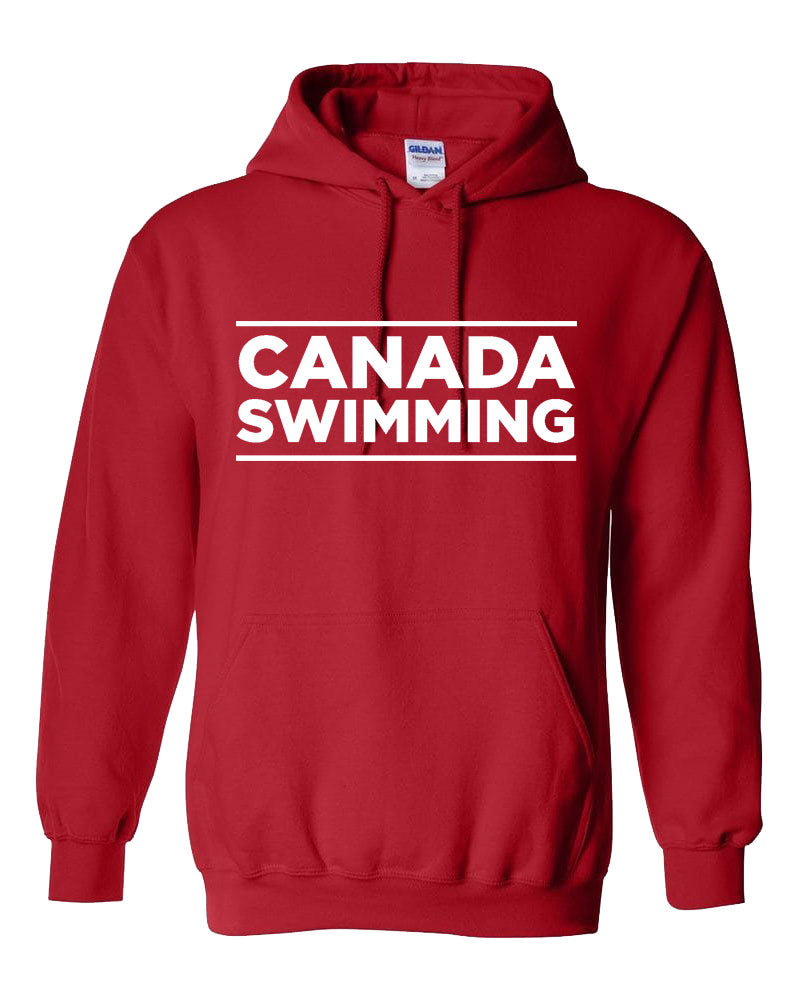 Canada Swimming Hooded Sweatshirt
