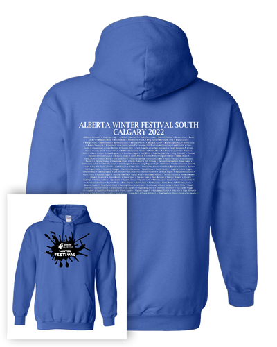 2022 Alberta Winter Festival Hooded Sweatshirt with Names