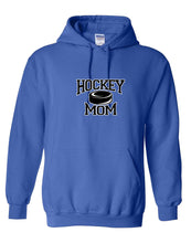 Hockey Mom With Puck Hooded Sweatshirt
