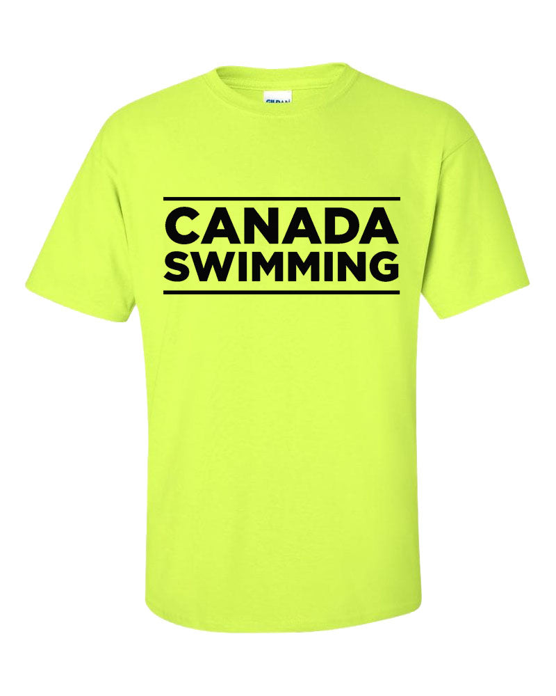 Canada Swimming Short Sleeve T-Shirt