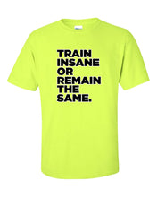Train Insane or Remain The Same Short Sleeve T-Shirt