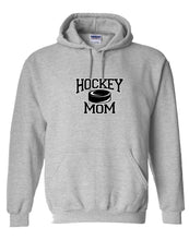 Hockey Mom With Puck Hooded Sweatshirt