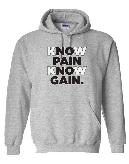 No Pain No Gain Hooded Sweatshirt