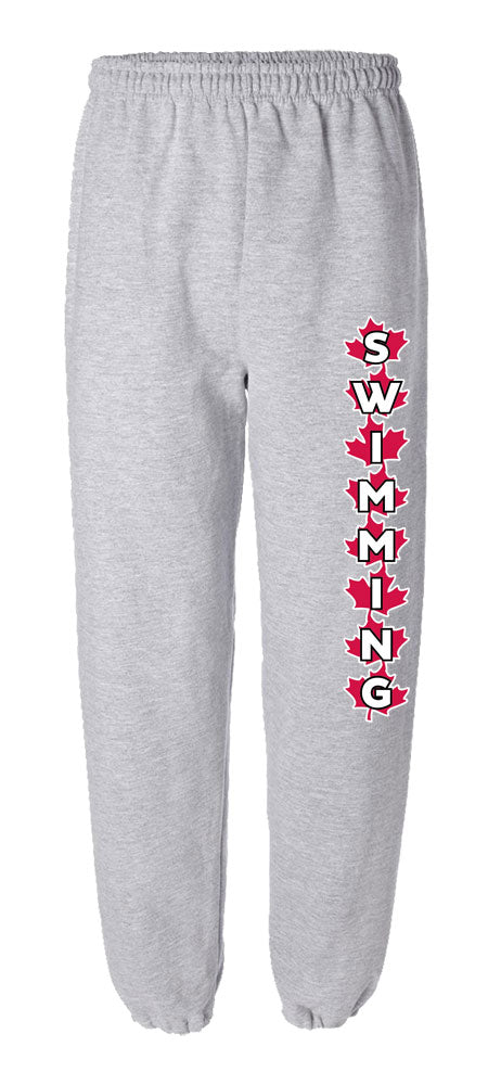 Swimming Maple Leaf Sweatpants