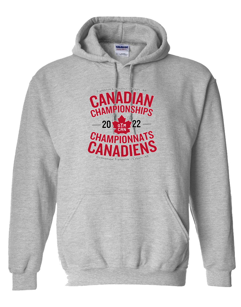 2022 Trampoline Gymnastics Canadian Championships Hooded Sweatshirt